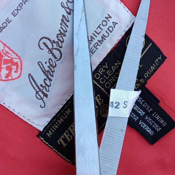 Archie Brown & Son Men's Vintage Hand Tailored Luxury Blazer (Bermuda) - Picture 8 of 17